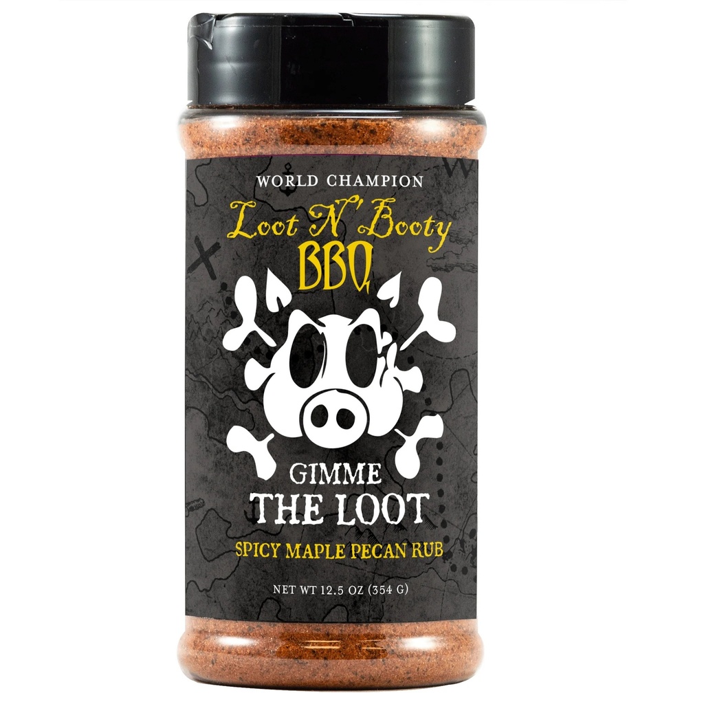 [LootNBooty-147878] Loot N’ Booty Gimme the Loot Spicy Maple Pecan Rub 354gr