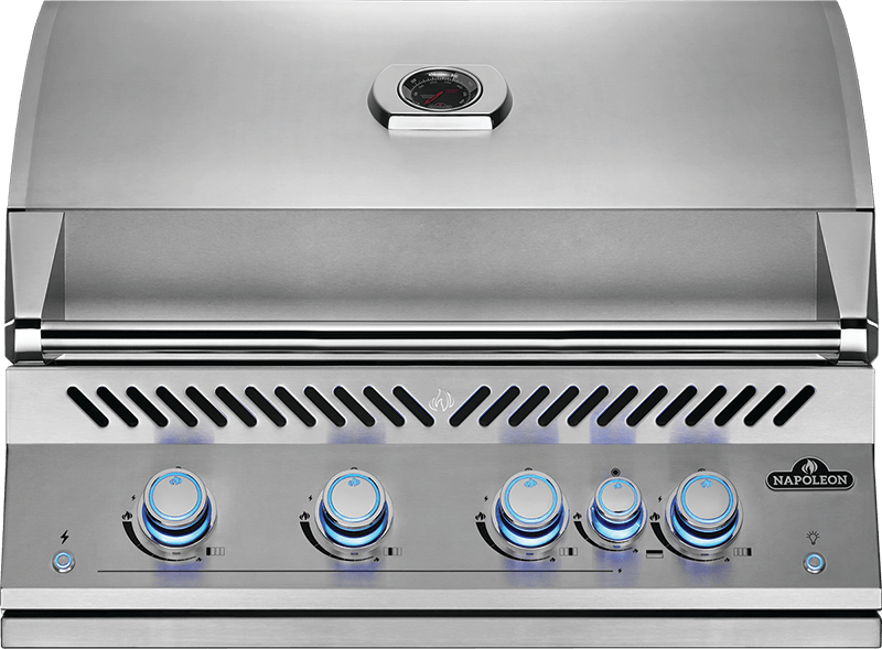 700-Series 38", acier inoxydable, encastrable, rôtissoire incluse