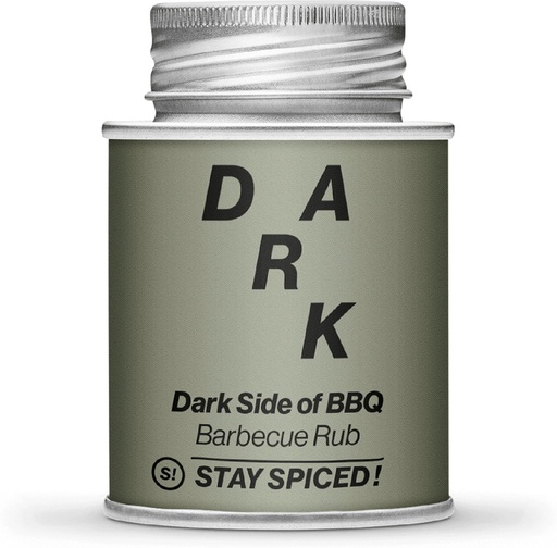 [StaySpiced-62035xM] Dark Side of BBQ, 170ml Schraubdose