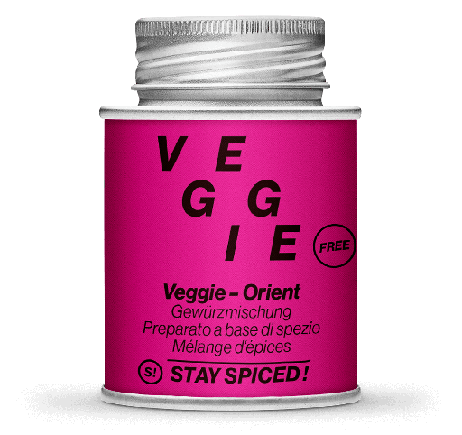[StaySpiced-62022xM] FREE Veggie - Orient, 170ml Schraubdose
