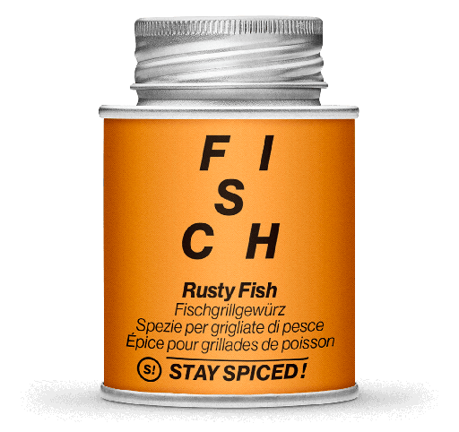 [StaySpiced-60007xM] Rusty Fish - Grillgewürz 170ml Schraubdose