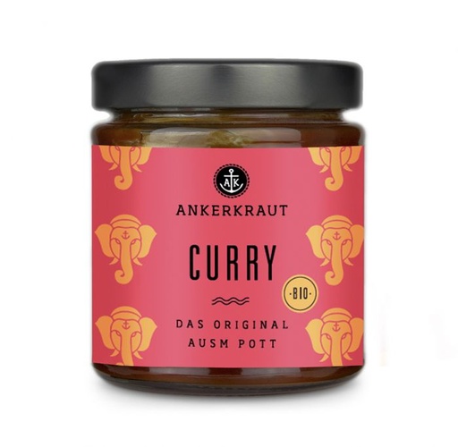 [Ankerkraut-4062988840982] Curry Sauce #Saucenliebe, 170ml im Glas