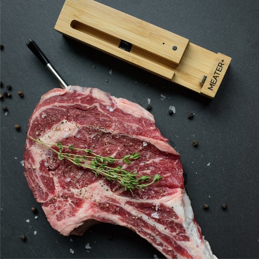 [Meater-Meater+] Kabelloses Grill Thermometer MEATER+ mit Bluetooth Repeater