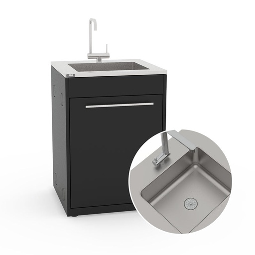 [BBQ-Kitchen-1100040] BBQ Kitchen - Washing Module (incl. sink & tap)