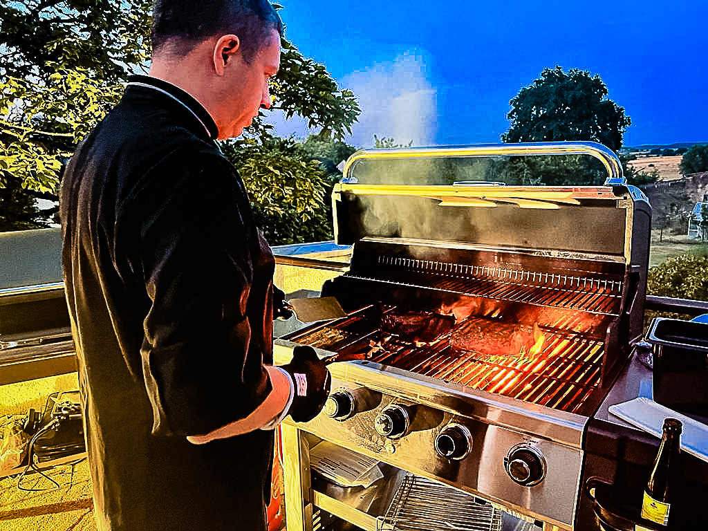 Showgrilling on a Broil King Us on a showgrilling event