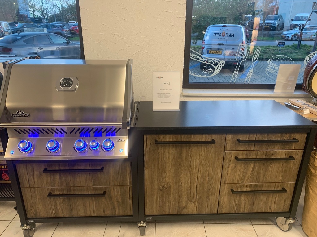 Cuisine Burnout d'exposition avec Barbecue Prestige Pro 500