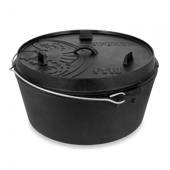 [ft18] Petromax Feuertopf ft18 (Dutch Oven) (With feet)