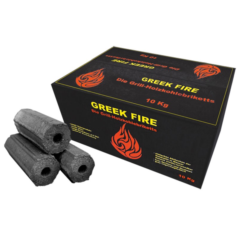 Greek fire Premium Grill-Holzkohlebriketts