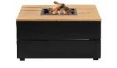 Cosipure 100 black frame / teak top