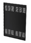 BBQ-Kitchen-Ventilated Back Wall (without Grommet)