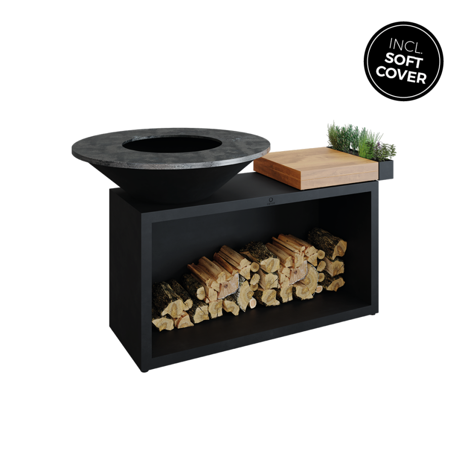 [Ofyr-OI3B100W] OFYR Island Black 100 Bois de Teck