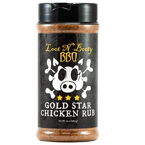 Loot N´Booty BBQ Gold Star Chicken Rub 562 ml