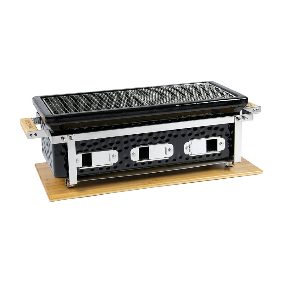 [Yakiniku-800850] Yakiniku Rectangular Shichirin Large