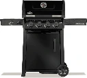 Napoleon Freestyle™ 425, 4 burners, side burner and door, black 