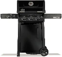 Napoleon Freestyle™ PRO 365, 3 brûleurs, réchaud latéral SIZZLE ZONE™ et porte, noir