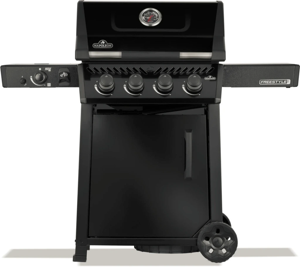 [Napoleon-FP425DSIBPK-1-NL] Napoleon Freestyle™  PRO 425, 4 burners, Sizzle Zone + Door, black