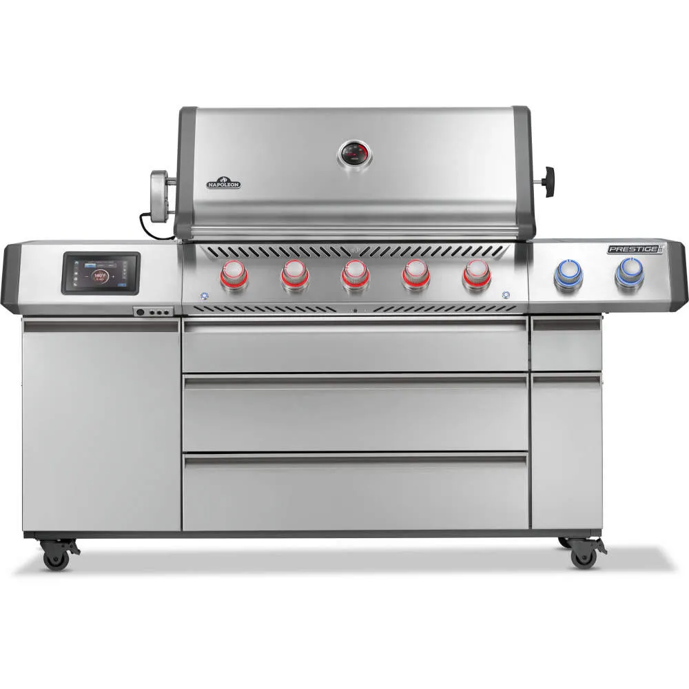 [Napoleon-PRO665VXRSIBPSS-NL] Napoleon Prestige PRO™ 665, Connected, stainless steel, rôtissoire included