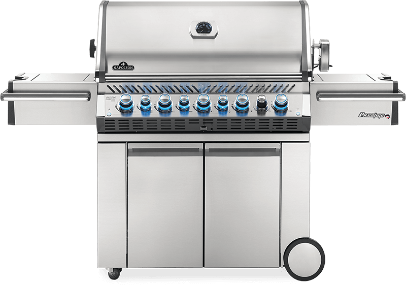 [NAP-PRO665RSIBPSS-3-NL] Napoleon Prestige PRO 665 Inox + Rôtissoire