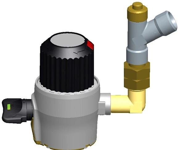 [Soper-100213] Détendeur Clip-On réglable 0,5-2B avec sécurité
