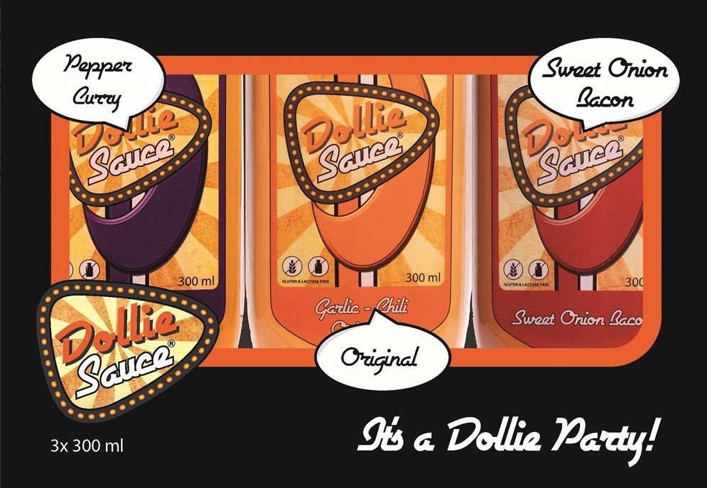 Dollie sauce 3-pack 3x300ml