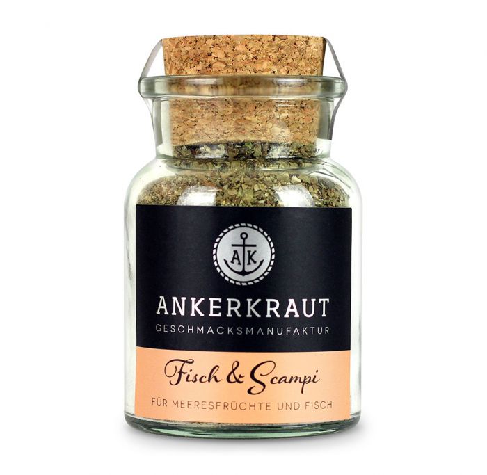 Fisch &amp; Scampi, 70g im Korkenglas