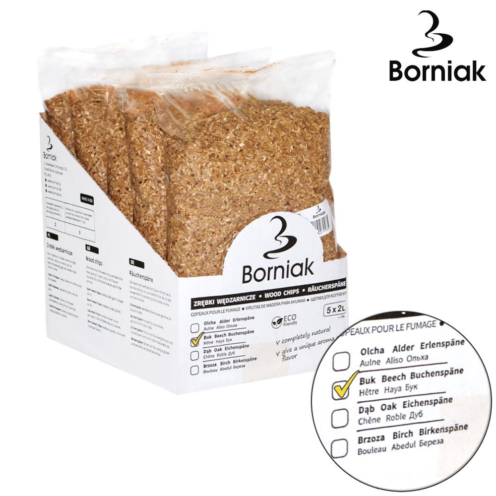 Borniak copeaux de fumage pomme 2L