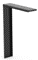 [BBQ-Kitchen-2000243] BBQ-Kitchen-Wall mount corner module closed/standing  + lying left side on top