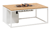 [Cosi-5958760] Cosiloft 120 white frame / teak top