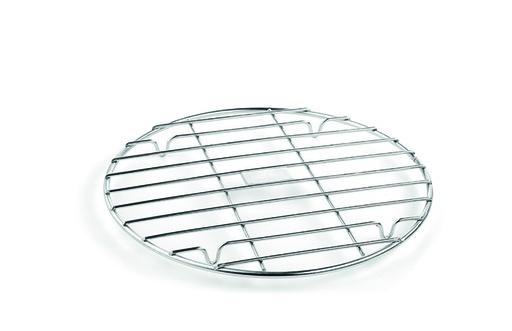 [ForgeAdour-030538] FORGE ADOUR GRILLE INOX RONDE 25 CM