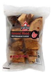 [Fuego-F&S_A5-01-1.5K] Fuego Almond Wood Chunks No5, 1.5 kg