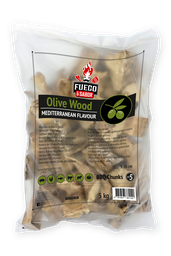 [Fuego-F&S_V5-01-1.5K] Fuego Olive Wood Chunks No5, 1.5 kg