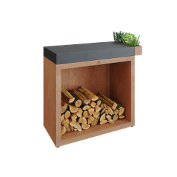 [Ofyr-BBS-90-CD] OFYR Butcher Block Storage 90 Corten Céramique Gris Anthracite