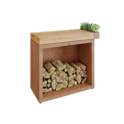 [Ofyr-BBS-90-TW] OFYR Butcher Block Storage 90 Corten Céramique Gris Anthracite
