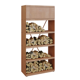[Ofyr-WS-100] OFYR Wood Storage Corten 100