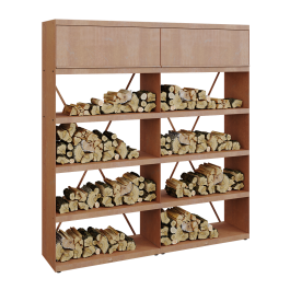 [Ofyr-WS-200] OFYR Wood Storage Corten 200