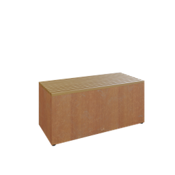 [Ofyr-G-B] OFYR Garden Bench Corten