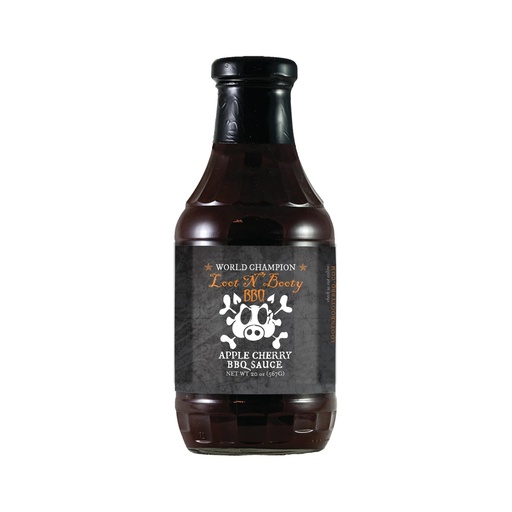 [LootNBooty-147855] Loot N' Booty Apple Cherry BBQ sauce 567gr