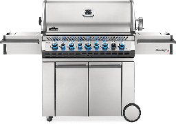 [NAP-PRO665RSIBPSS-3-NL] Prestige PRO 665, acier inoxydable, rôtissoire incluse