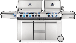 [NAP-PRO825RSBIPSS-3-NL] Prestige PRO 825, acier inoxydable, rôtissoire incluse