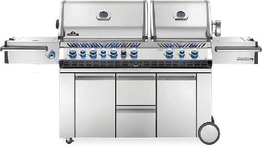 [NAP-PRO825RSBIPSS-3-NL] Prestige PRO 825, acier inoxydable, rôtissoire incluse