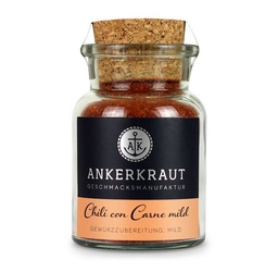 [Ankerkraut-4260347890290] Chili con Carne mild, 80gim Korkenglas