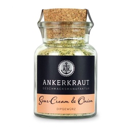 [Ankerkraut-4260347892287] Sour-Cream &amp; Onion, 90g im Korkenglas