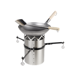[Moesta-10119] WOK'N BBQ Komplettpaket - für Kugelgrill (57cm)