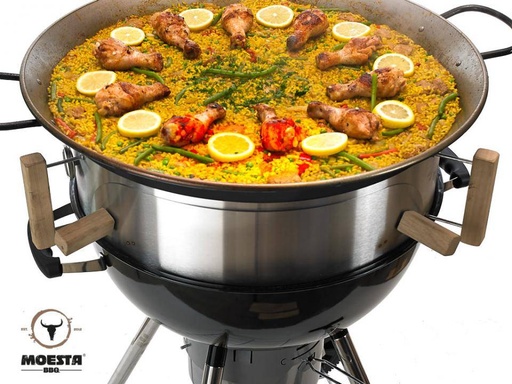 [Moesta-10164] PAN'BBQ Set - für Smokin Pizzaring: 57 cm