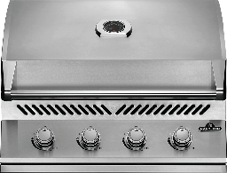 [Nap-BI32PSS-NL] 500-Series 32", acier inoxydable, encastrable